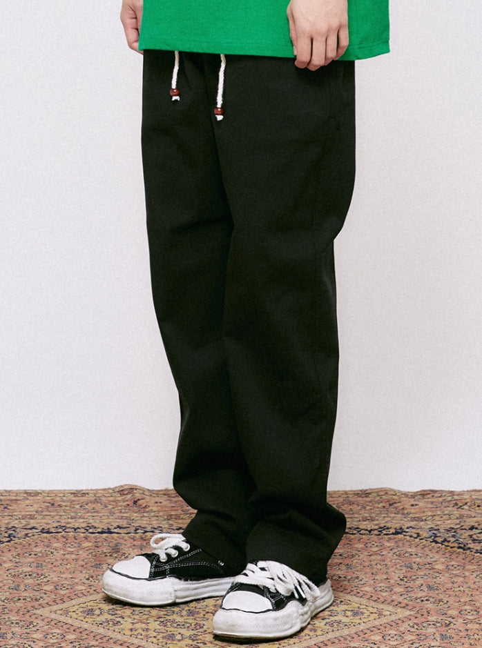 FEEL ENUFF (フィールイナフ)  ROPE PANTS / BLACK