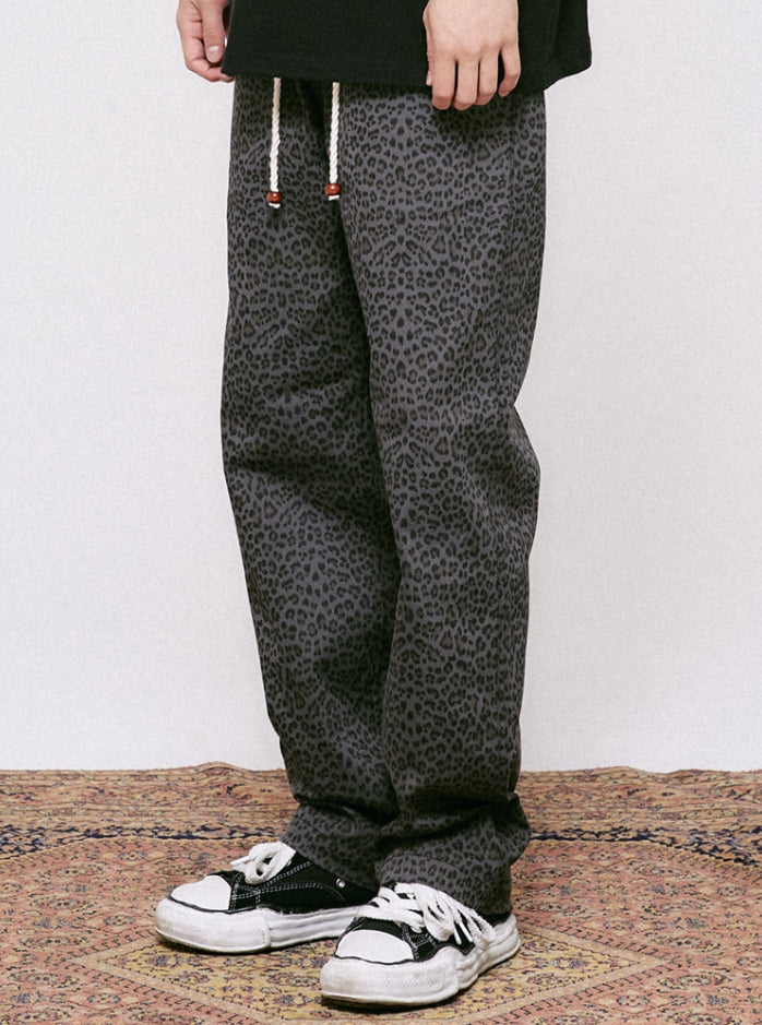 FEEL ENUFF (フィールイナフ)  ROPE PANTS / LEOPARD