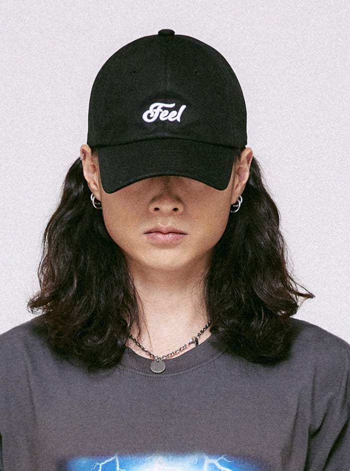 FEEL ENUFF (フィールイナフ)   FEEL LOGO BALL CAP / BLACK