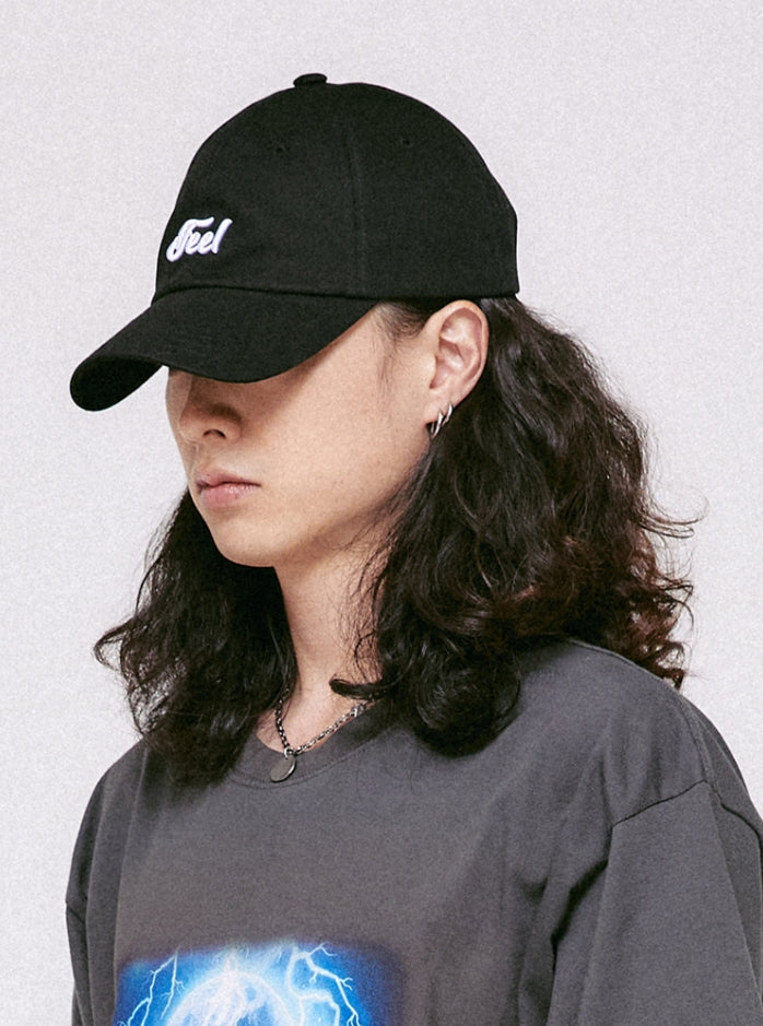 FEEL ENUFF (フィールイナフ)   FEEL LOGO BALL CAP / BLACK