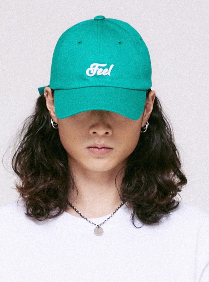 FEEL ENUFF (フィールイナフ)  FEEL LOGO BALL CAP / GREEN