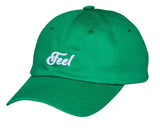 FEEL ENUFF (フィールイナフ)  FEEL LOGO BALL CAP / GREEN