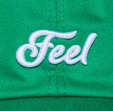 FEEL ENUFF (フィールイナフ)  FEEL LOGO BALL CAP / GREEN