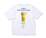 Q CUMBERS (キューカンバース)　Recipe T-shirt - Shine Muscat Soda