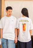Q CUMBERS (キューカンバース)　 Recipe T-shirt - Passion Fruit Soda