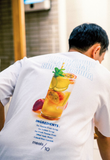 Q CUMBERS (キューカンバース)　 Recipe T-shirt - Passion Fruit Soda