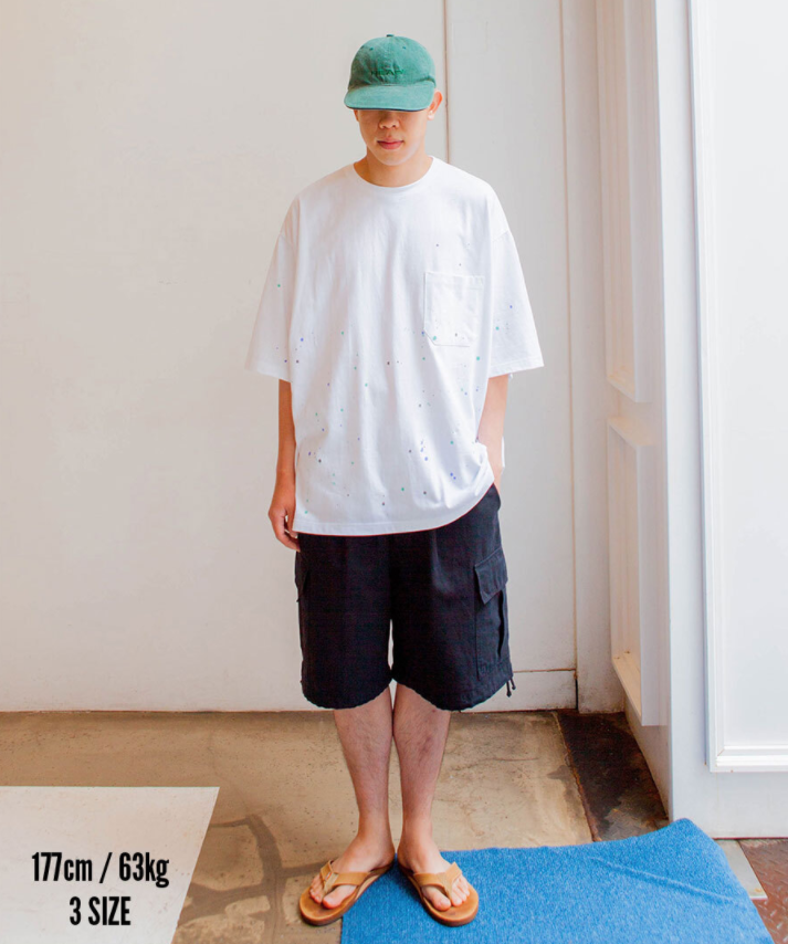 Q CUMBERS (キューカンバース)　Big Silhouette T-shirt