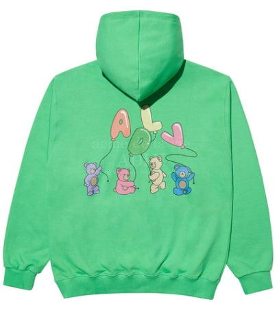 アクメドラビ(acme' de la vie)  BALLOON TEDDY BEAR HOODIE LIGHT GREEN