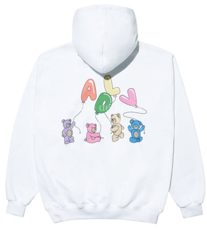 アクメドラビ(acme' de la vie)  BALLOON TEDDY BEAR HOODIE WHITE