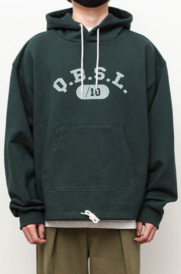 Q CUMBERS (キューカンバース)　QBSL/10 Hoodie - Ivy Green