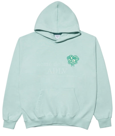 アクメドラビ(acme' de la vie)  SHAKING HEART HOODIE MINT