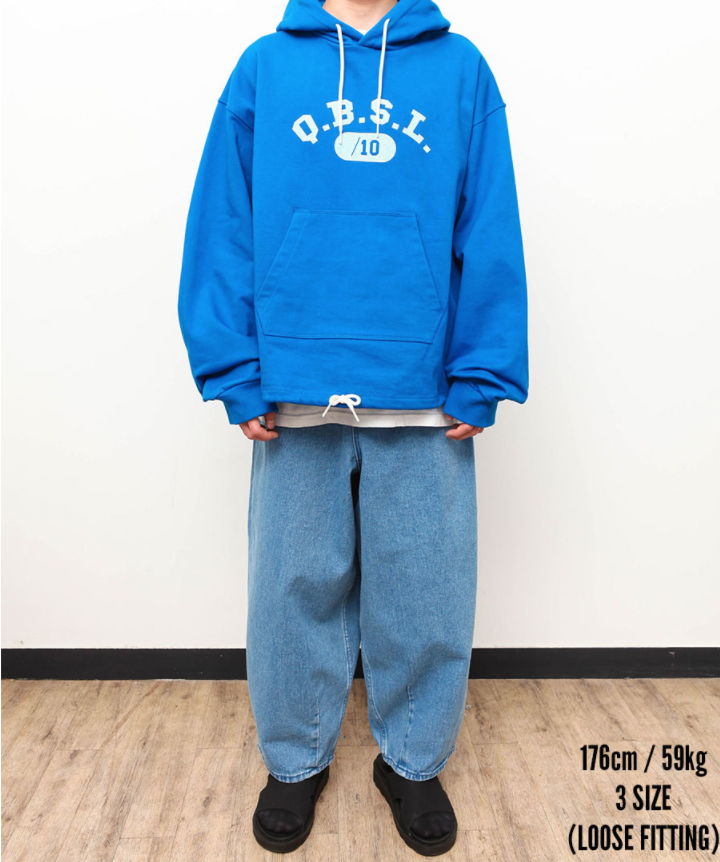 Q CUMBERS (キューカンバース)　QBSL/10 Hoodie - Egyptian Blue