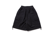 Q CUMBERS (キューカンバース)　Military Cargo Shorts - Black