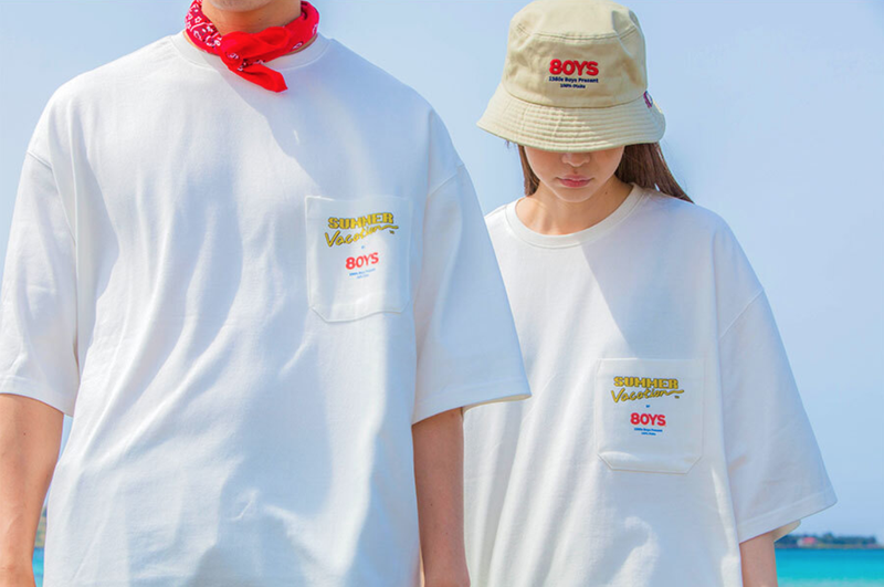 Q CUMBERS (キューカンバース)　[80YS] Summer Vacation_7(Eunju) T-shirt