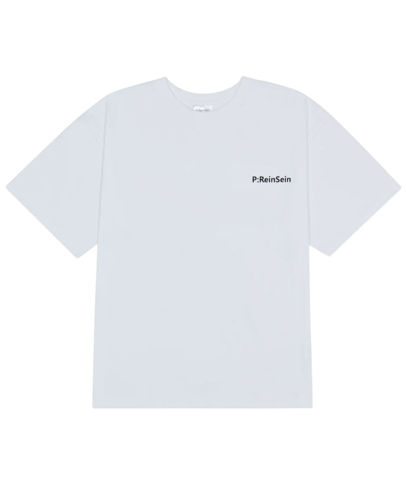 ReinSein（レインセイン） REINSEIN LOGO WHITE SHORT-SLEEVED T-SHIRT