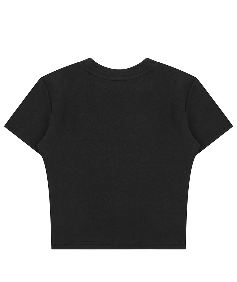 ReinSein（レインセイン）REINSEIN BLACK CROP T-SHIRT