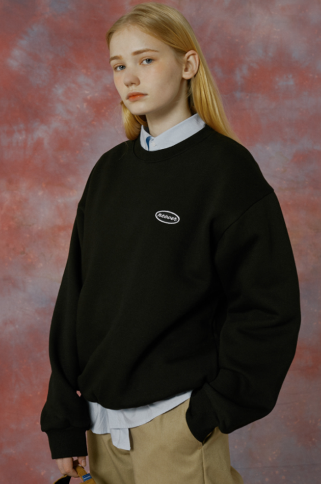 NCOVER（エンカバー）SMALL ORIGINAL TOT SWEATSHIRT-BLACK