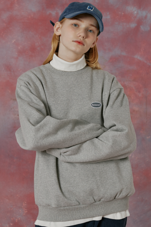 NCOVER（エンカバー）SMALL ORIGINAL TOT SWEATSHIRT-GREY