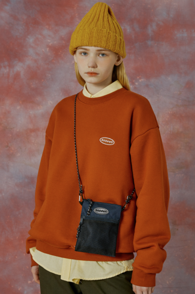 NCOVER（エンカバー）SMALL ORIGINAL TOT SWEATSHIRT-ORANGE
