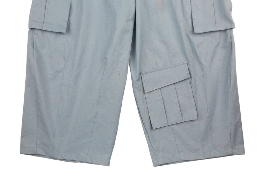 アジョバイアジョ（AJOBYAJO) Oversized Tri Pocket Pants [Sky blue]