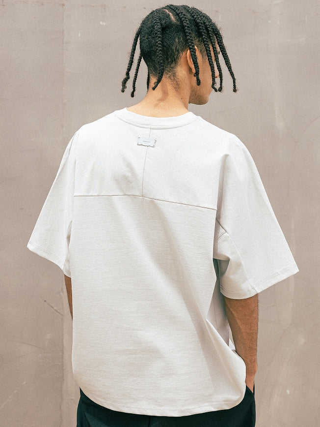 マスノウン(MASSNOUN) INCISION OVERSIZED T-SHIRTS MUOTS001-LG
