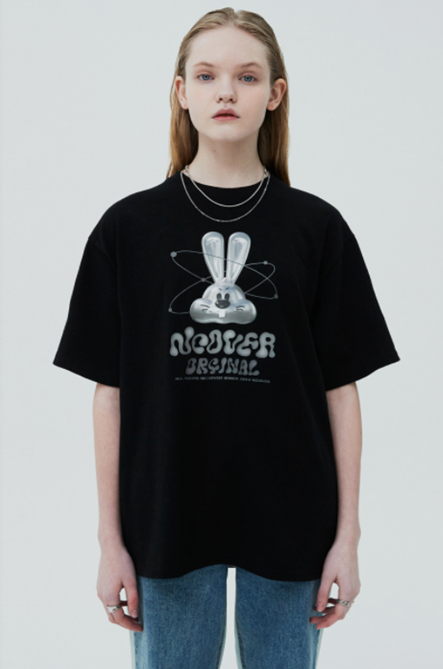 NCOVER（エンカバー）3D ZET FACE TSHIRT-BLACK