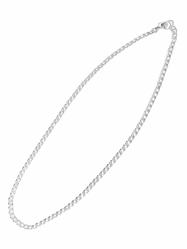 マスノウン(MASSNOUN)  925 SILVER REGULAR CHAIN NECKLACE MUOAJ003-SV