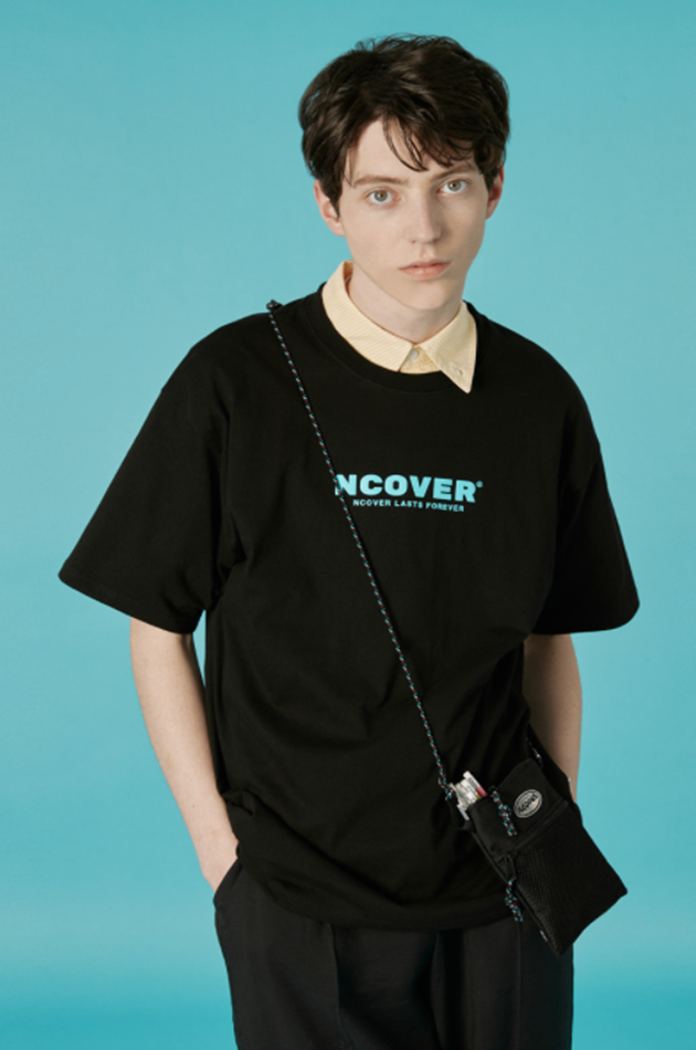 NCOVER（エンカバー）BASIC NLF TSHIRT-BLACK