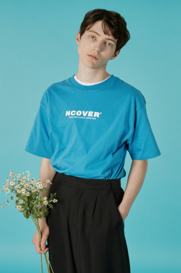 NCOVER（エンカバー）BASIC NLF TSHIRT-BLUE