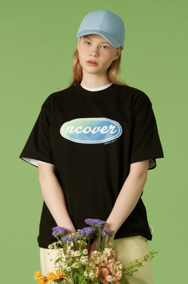 NCOVER（エンカバー）ORIGINAL GRADATION TSHIRT-BLACK