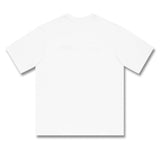 ORDINARY PEOPLE(オーディナリーピープル) CRACK RED LOGO WHITE T-SHIRTS