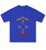 ORDINARY PEOPLE(オーディナリーピープル)  [ORDINARYPEOPLE X DISNEY] MICKEY AND FRIENDS BLUE T-SHIRTS