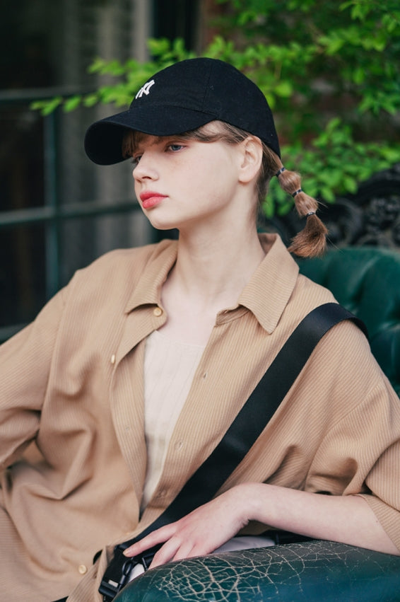 ダブルユーブイプロジェクト(WV PROJECT) Ritz Stripe Short-Sleeved Shirt Beige MJSS7506