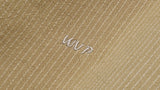 ダブルユーブイプロジェクト(WV PROJECT) Ritz Stripe Short-Sleeved Shirt Beige MJSS7506