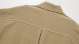 ダブルユーブイプロジェクト(WV PROJECT) Ritz Stripe Short-Sleeved Shirt Beige MJSS7506