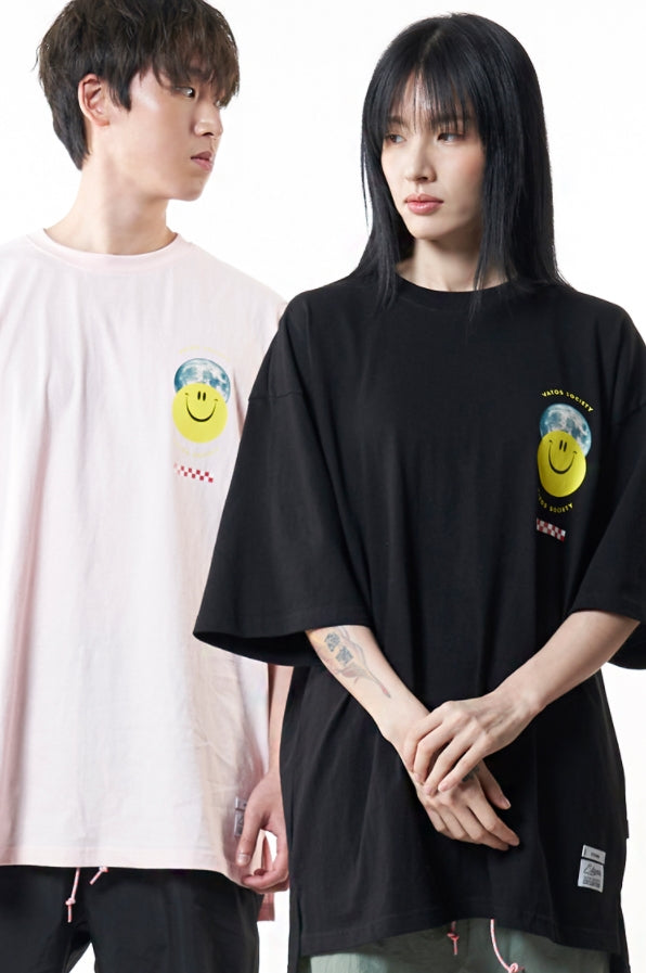 STIGMA(スティグマ) UNIVERSE OVERSIZED T-SHIRTS BLACK
