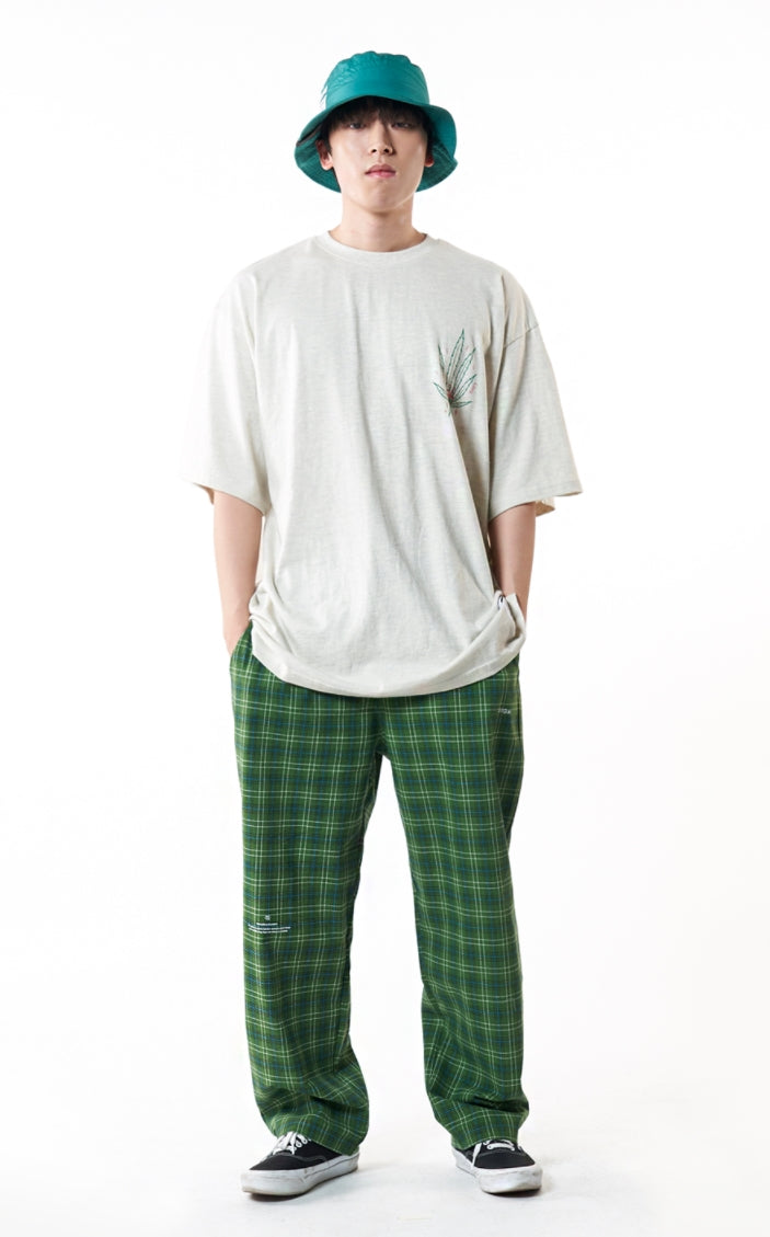 STIGMA(スティグマ) CANABIS OVERSIZED T-SHIRTS OATMEAL