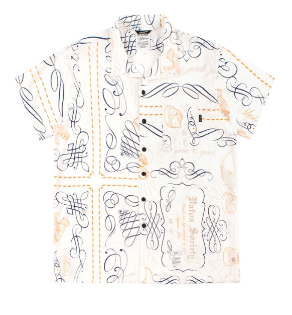 STIGMA(スティグマ)  MASTERPIECE RAYON SHORT SLEEVES SHIRTS IVORY