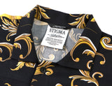 STIGMA(スティグマ)   ANTIQUE RAYON PAJAMA SHIRTS BLACK