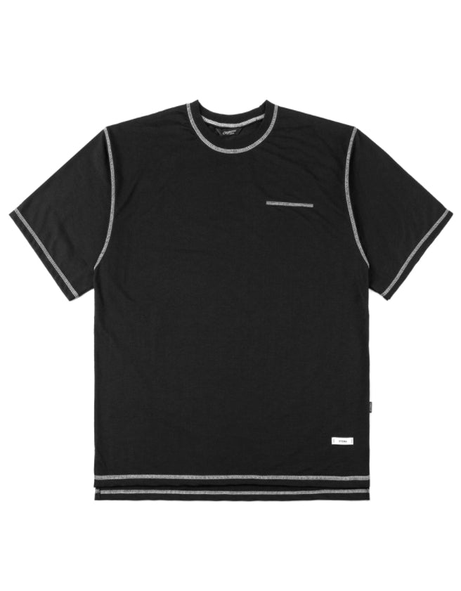 STIGMA(スティグマ)   LIGHT WEIGHT SEMI OVER T-SHIRTS BLACK