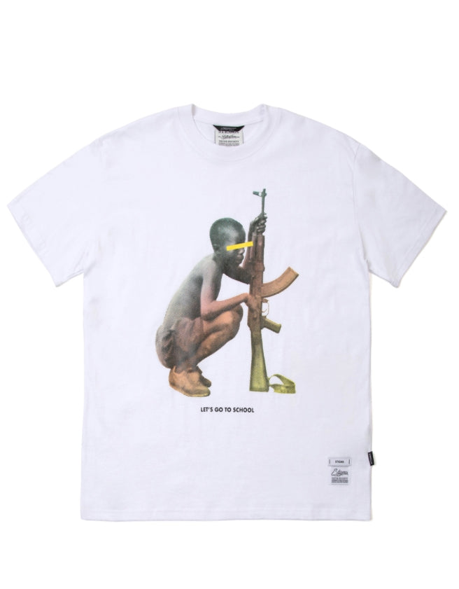 STIGMA(スティグマ) SOLDIER STANDARD FIT T-SHIRTS WHITE