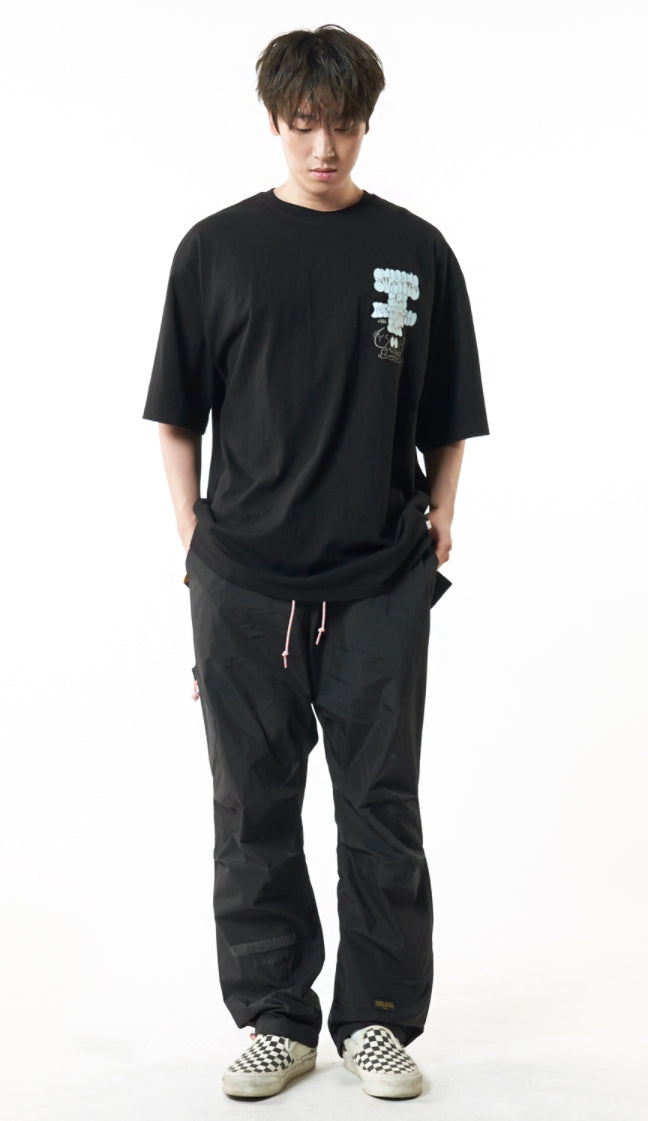 STIGMA(スティグマ) CELEBRATION OVERSIZED T-SHIRTS BLACK