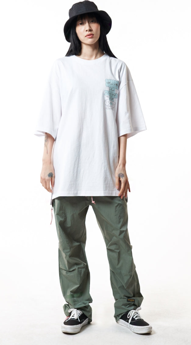STIGMA(スティグマ) CELEBRATION OVERSIZED T-SHIRTS WHITE