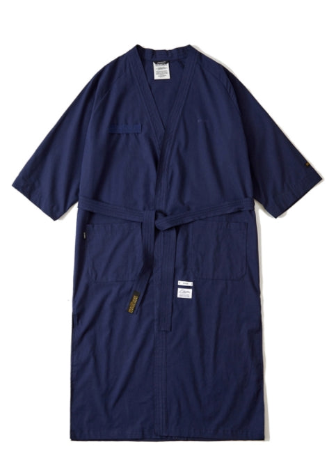 STIGMA(スティグマ) TECH LINEN ROBE NAVY