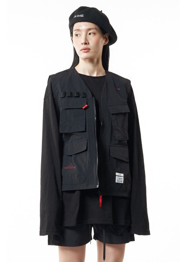 STIGMA(スティグマ) 21SS TECH VEST BLACK