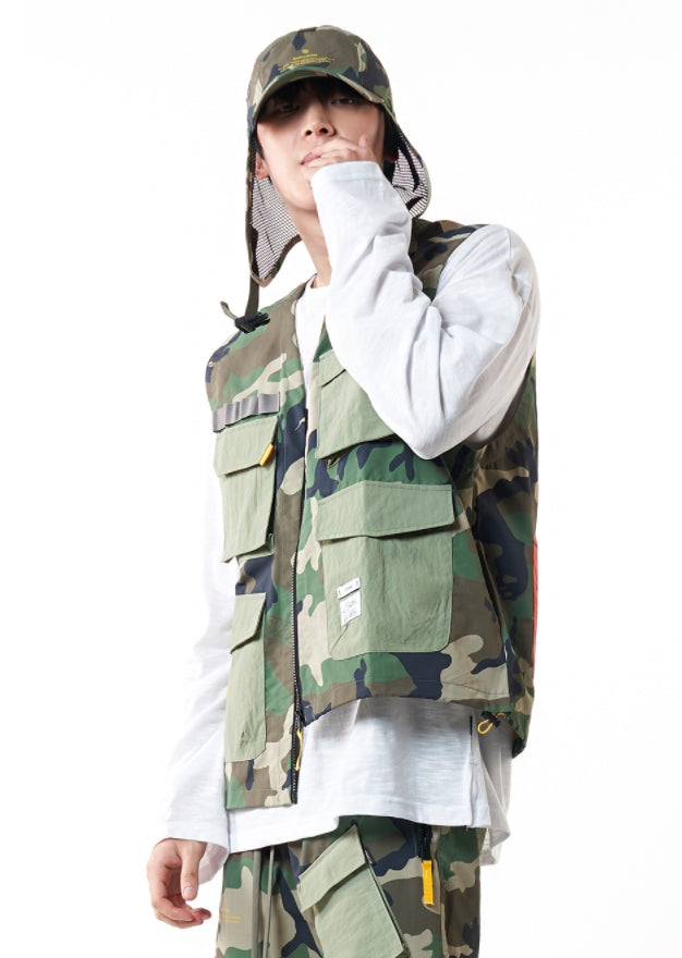 STIGMA(スティグマ) 21SS TECH VEST CAMOUFLAGE