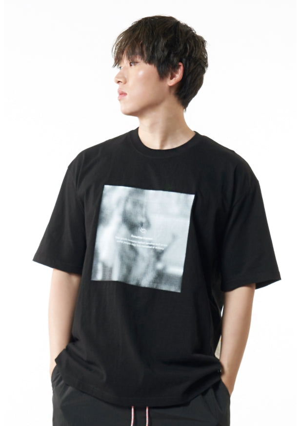 STIGMA(スティグマ) SENSITIVE STANDARD FIT T-SHIRTS BLACK