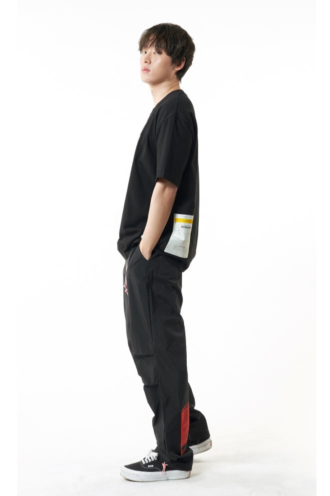 STIGMA(スティグマ) SENSITIVE STANDARD FIT T-SHIRTS BLACK