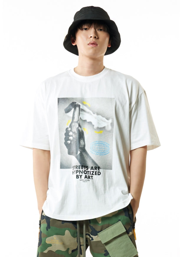 STIGMA(スティグマ) STRUGGLE STANDARD FIT T-SHIRTS IVORY