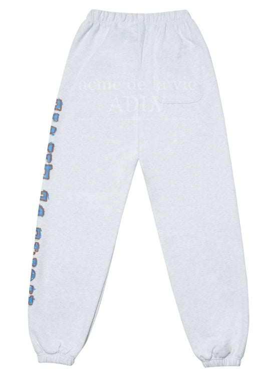 アクメドラビ(acme' de la vie) CRAYON LOGO PANTS MELANGE